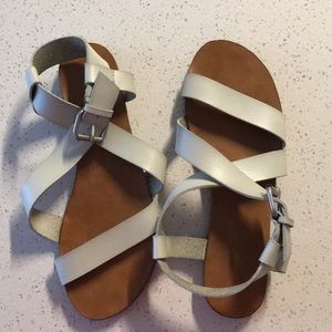 Mint strappy sandals